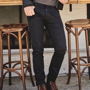Todd Snyder SLIM FIT 5-POCKET CHINO IN FADED BLACK 30/30